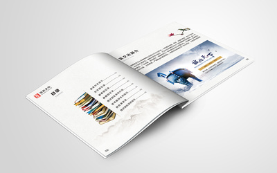 信實(shí)文化傳播公司 針對老人設(shè)計的傳記回憶錄宣傳冊